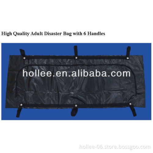 High Quality Adult Disaster body Bag with 6 Handles